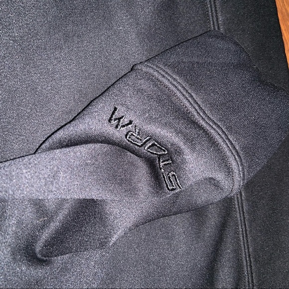 WOMENS BLACK AND PINK CAMO UNDER ARMOR HOODIE - Picture 5 of 5